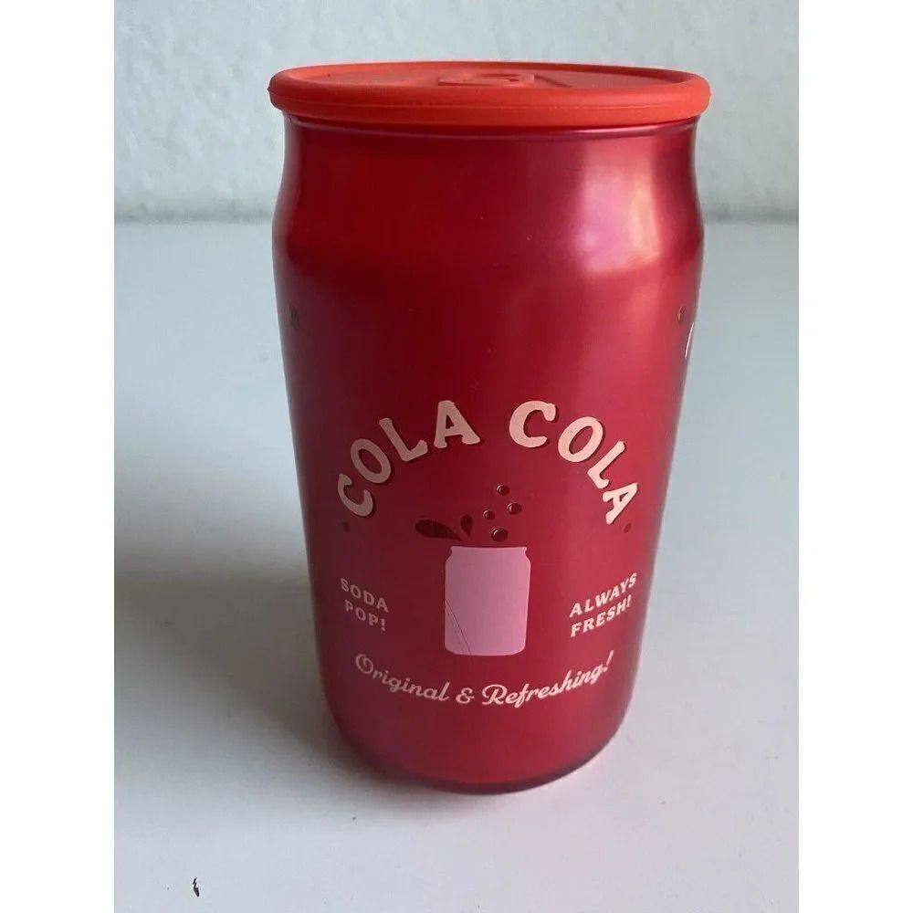 DW Home Coca Cola Soda Pop Scented Candle 15.4 Oz Red NEW